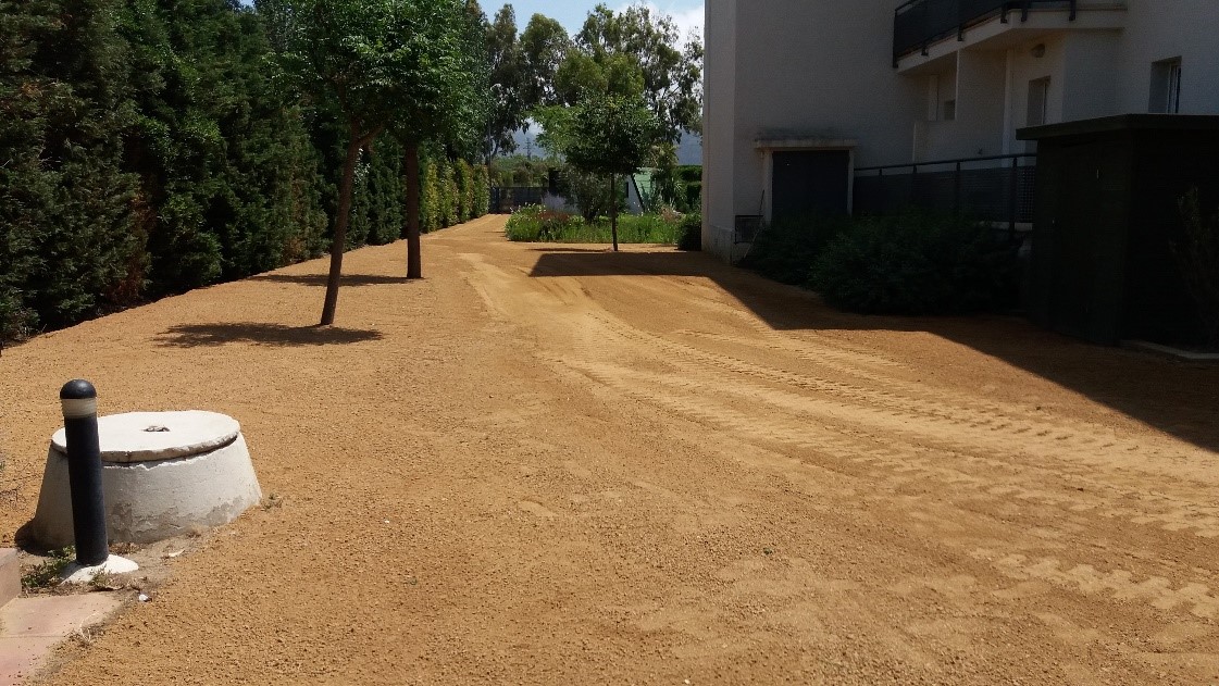 Adequació paisatgística del aparcament dels apartaments turístics&nbsp;Terraza